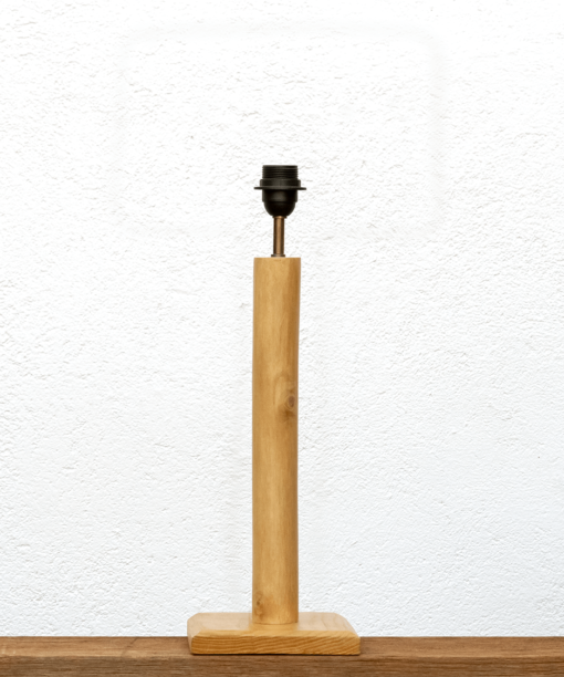 Lámpara Cigüeña-base, base de lámpara de madera de Paulownia - Yolpiq/049 - dn